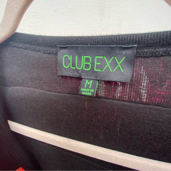 Club Exx Rainbow Multicolor Fringe Jacket Size Medium - Picture 3 of 6